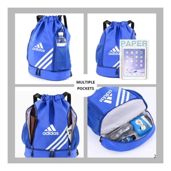 Tulas Deportivas Adidas + Botilito - Imagen 2