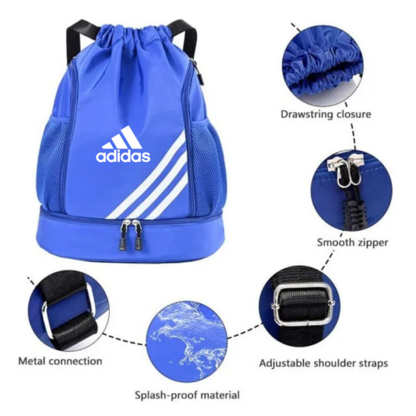 Tulas Deportivas Adidas + Botilito - Imagen 5